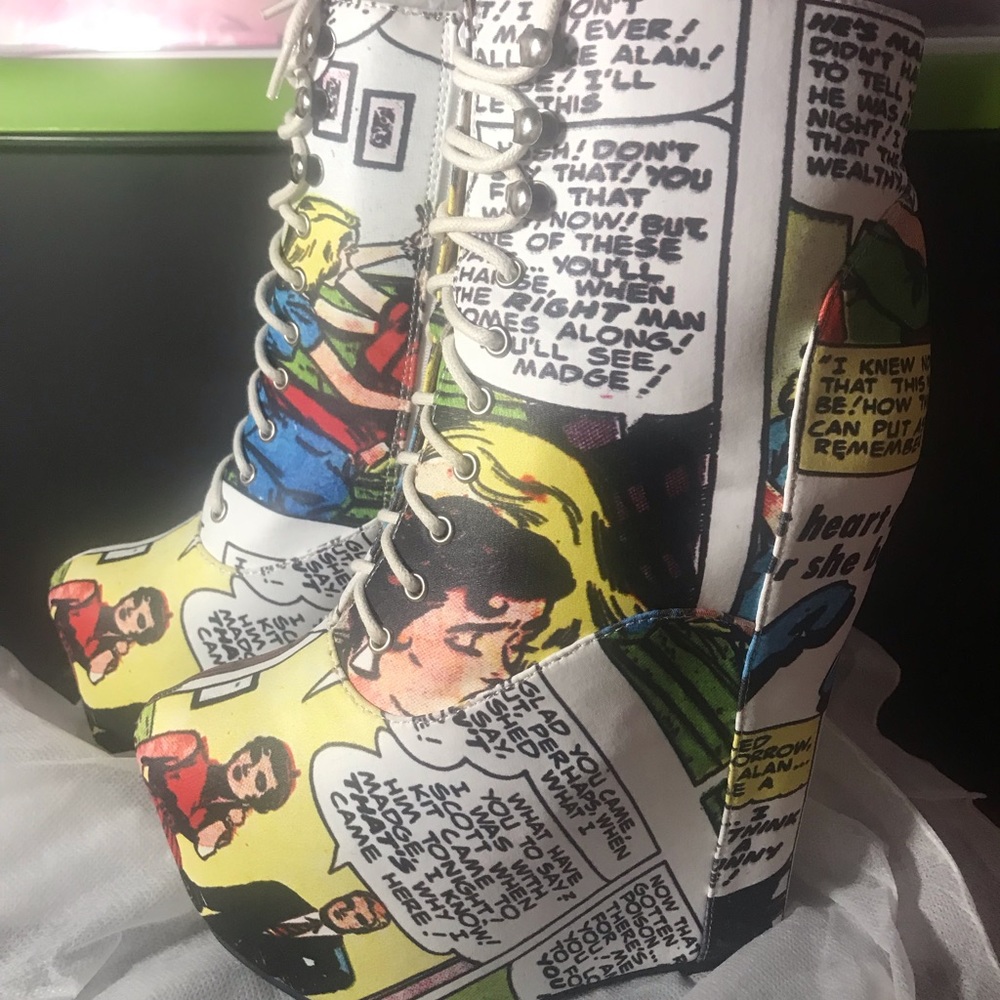 Black milk x Jeffrey Campbell sick of men damsels